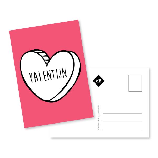 postcard - valentijn - byBean