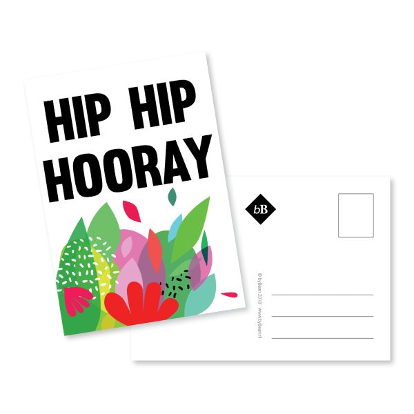 Kaartje Hip Hip Hooray
