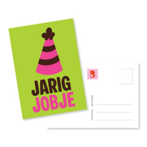 Kaartje Jarig Jobje byBean