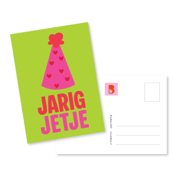 Kaartje Jarig Jetje byBean