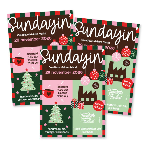 Sundayin Poster byBean Twentsche Foodhall